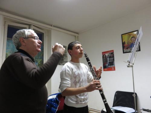 Professeur de clarinette